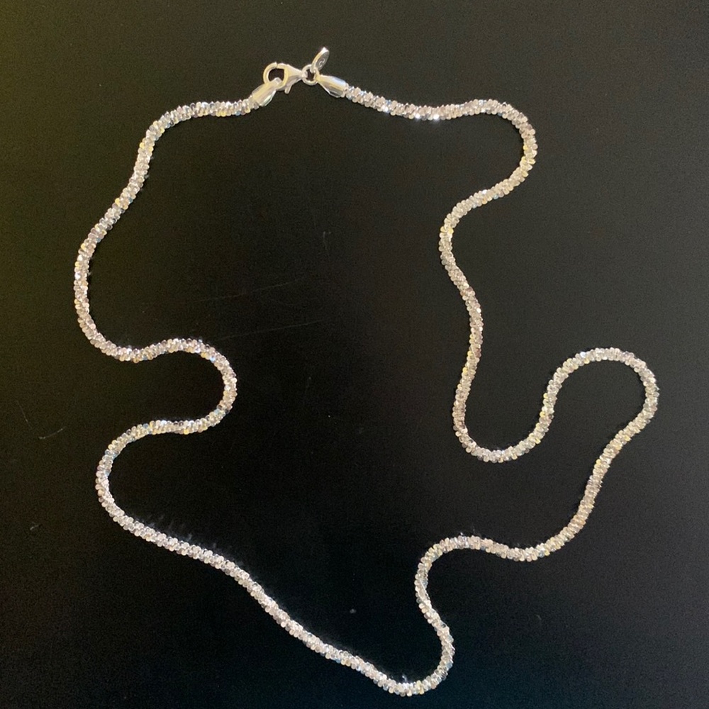 Ultra Fine Sterling Silver Necklace. ✨